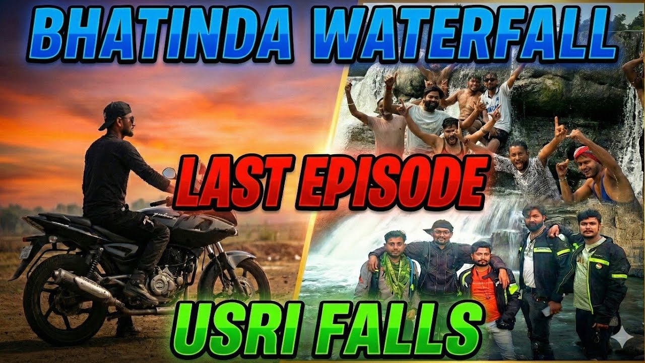 BAJAJ PULSAR 220 Chalane Ka Mauka Mila BHATINDA WATERFALL Jate Time 😍 | USRI FALLS | EP - 3 VLOG 161