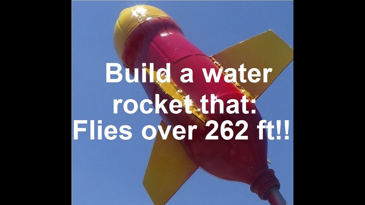 How To Build  : Ultimate Water Rocket !!