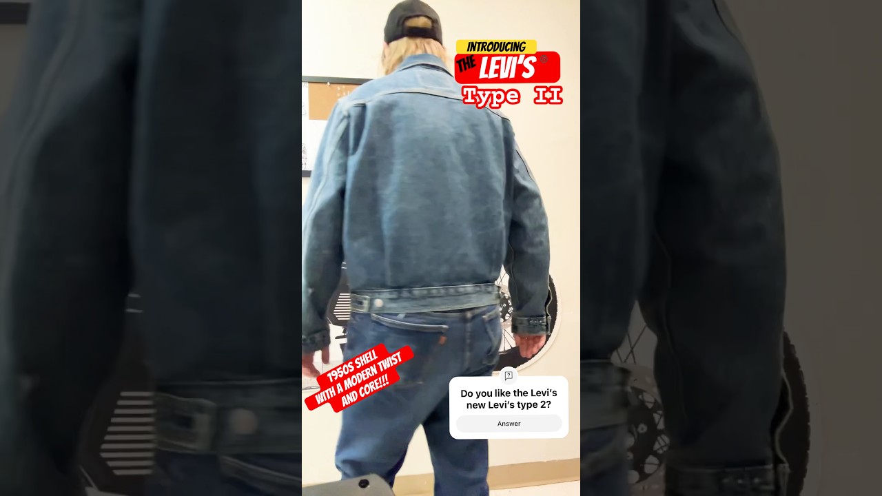 The New Levi&rsquo;s type II jacket #levis #mensfashion #workwear