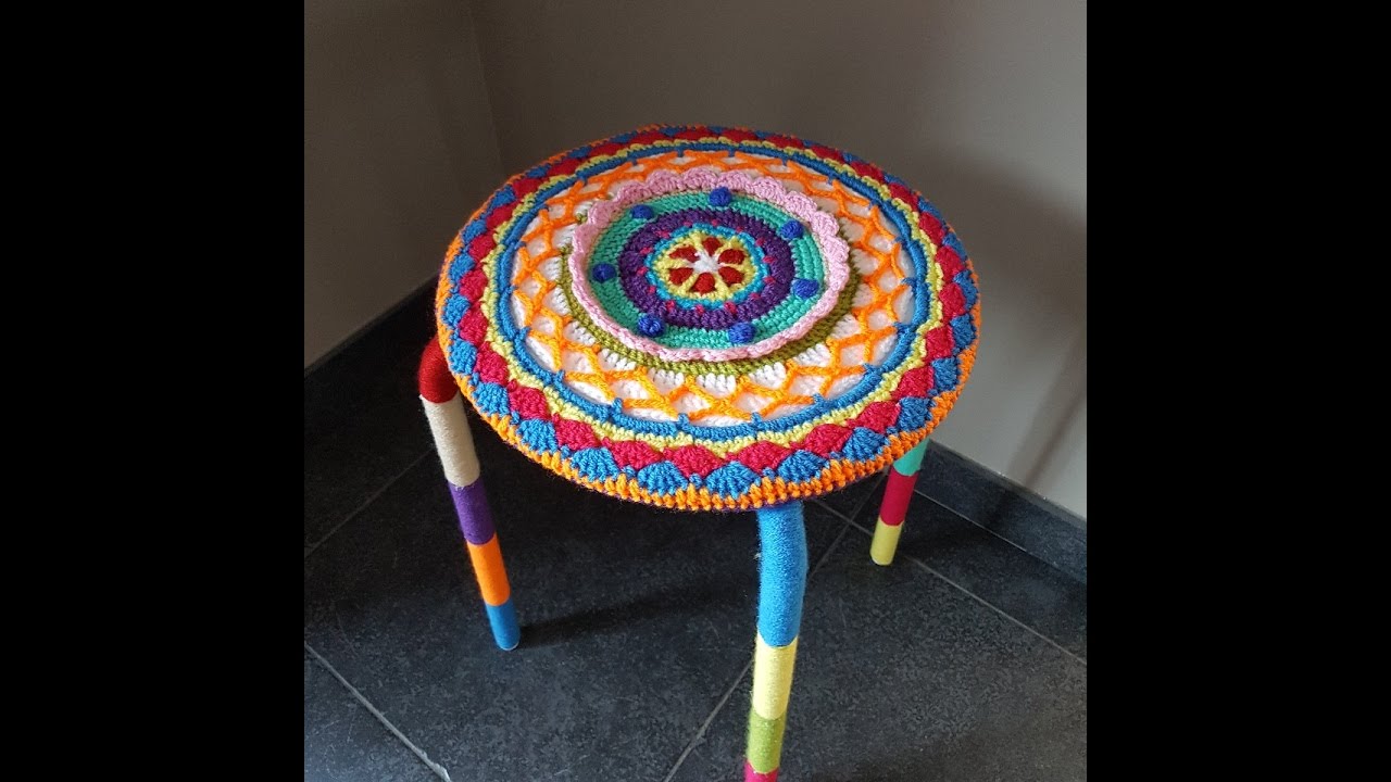 krukje haken - yarn bomb - deel 2