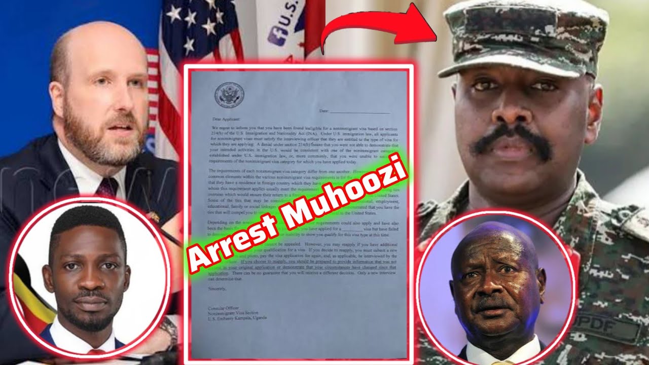 🚨Amerika Isohoye Impapuro Zo Guta Muri Yombi Gen Muhoozi/Trump Yatanze Itegeko