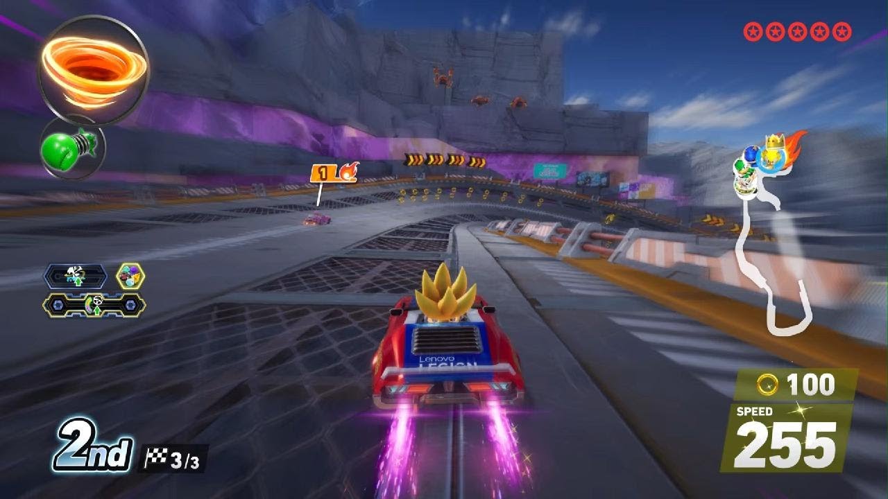 Sonic Racing: CrossWorlds - Super Sonic | Pumpkin Grand Prix (Super Sonic Speed)