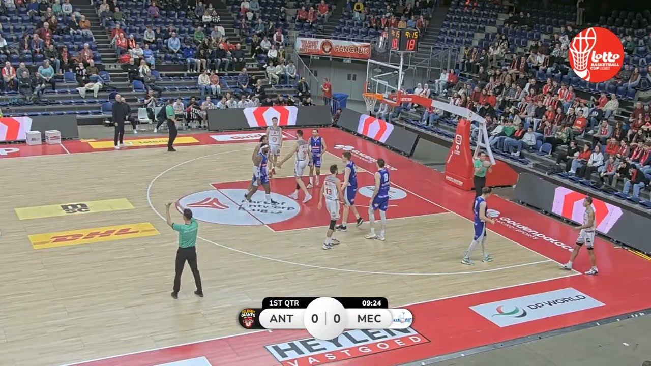 Telenet Giants Antwerp vs Kangoeroes Basket Mechelen // Lotto Basketball Cup MEN