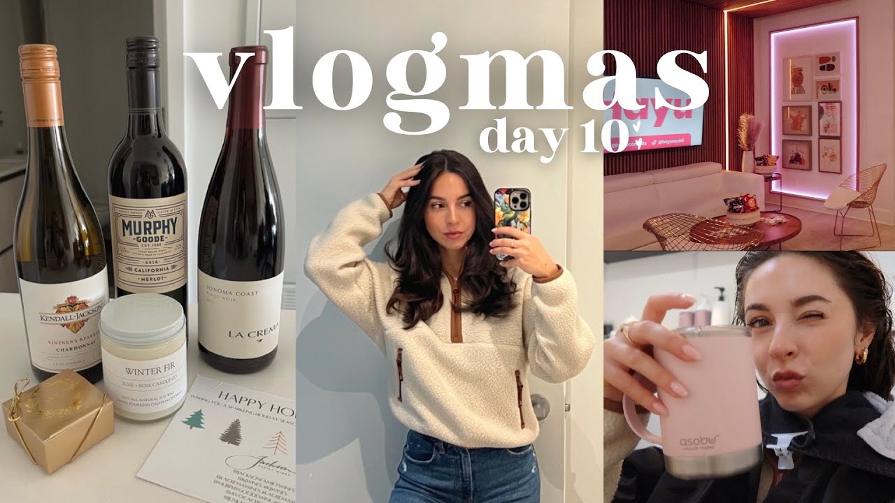 VLOGMAS DAY 10: Dying my Hair DARK, Unboxings, Hayu Event!