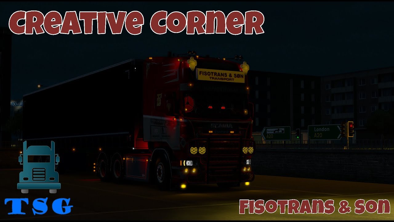 Creative Corner - Fisotrans & Son - Scania RJL R & Streamline