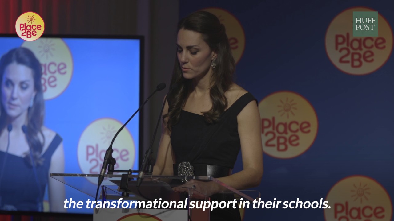 The Duchess of Cambridge at Place2Be's Wellbeing in Schools Awards