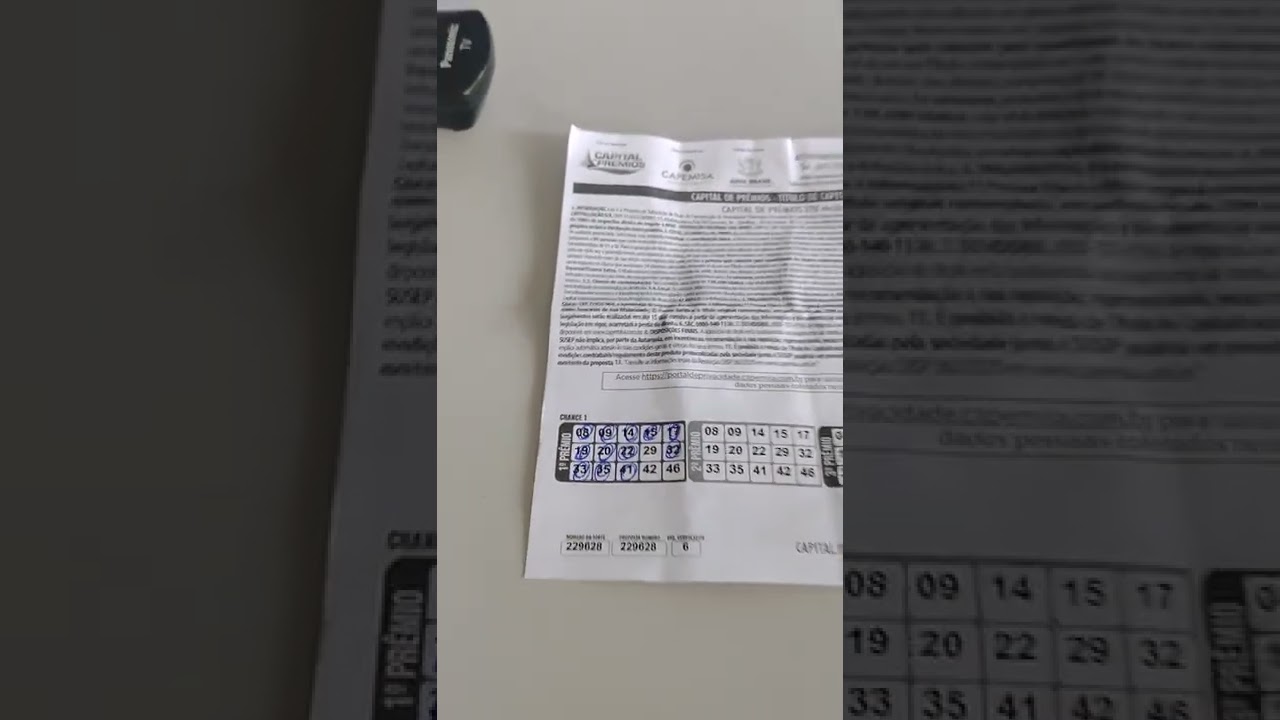 CAPITAL DE PRÊMIOS GANHEI ?