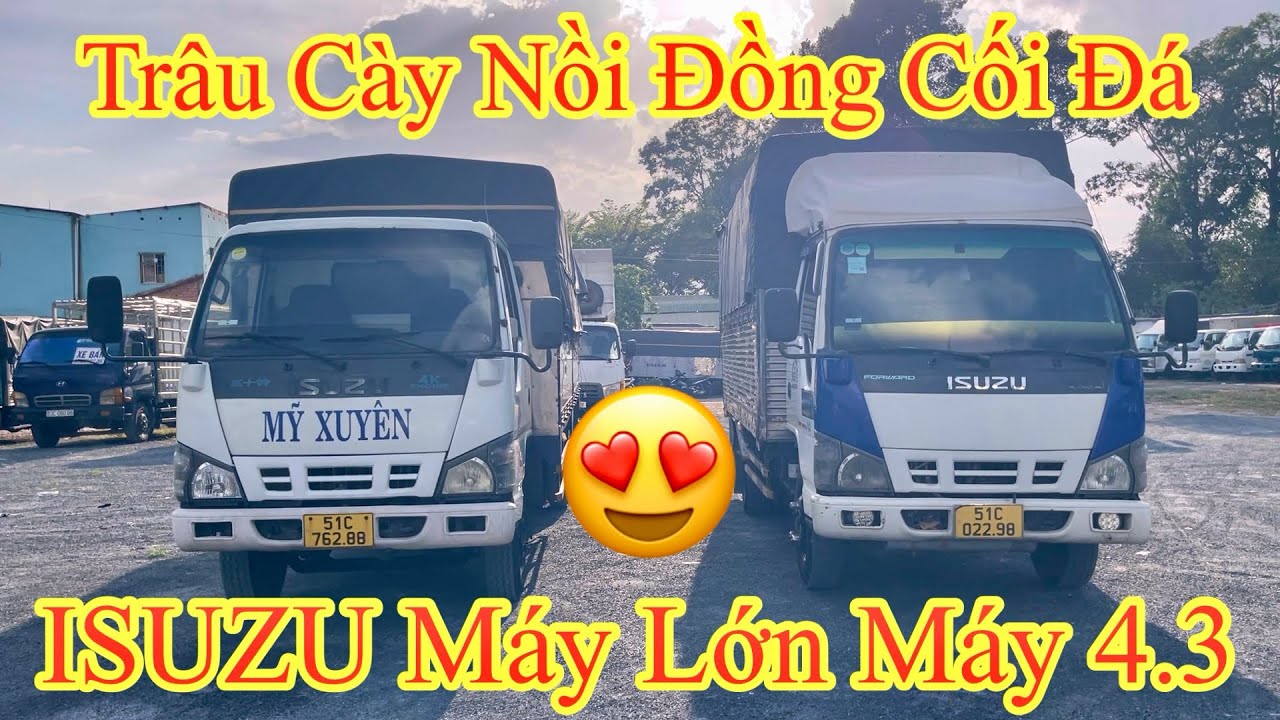 ISUZU Máy Lớn Máy 4.3 zin cọp/ Tải 1t25 thùng dài 6m2 hiếm có khó tìm/ ĐT: 0783363935 - Hiệp