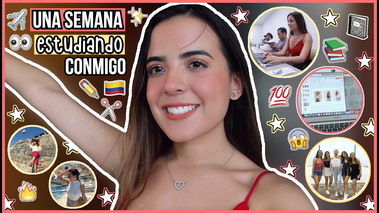 UNA SEMANA ESTUDIANDO CONMIGO {COLOMBIA}