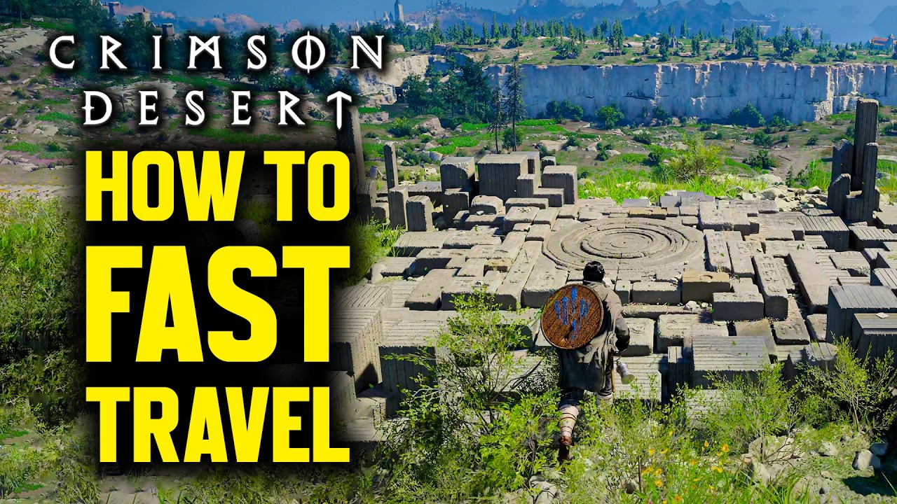Crimson Desert - How to Fast Travel (Early Fast Travel Point Locations)