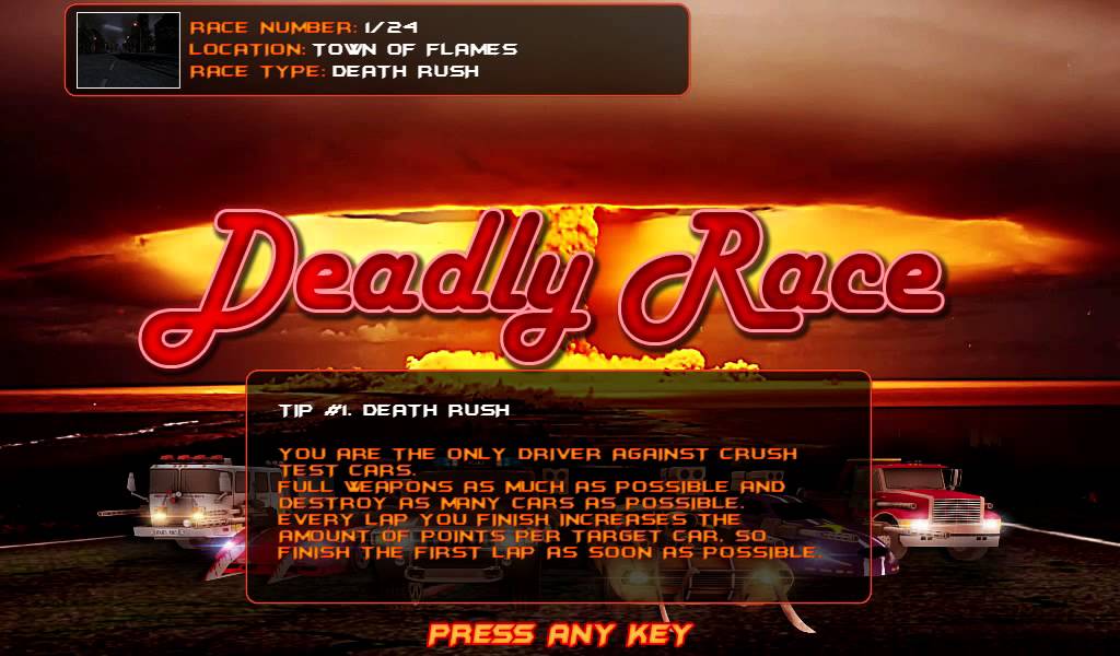 Deadly Racing - Funny PC Game RACE 1