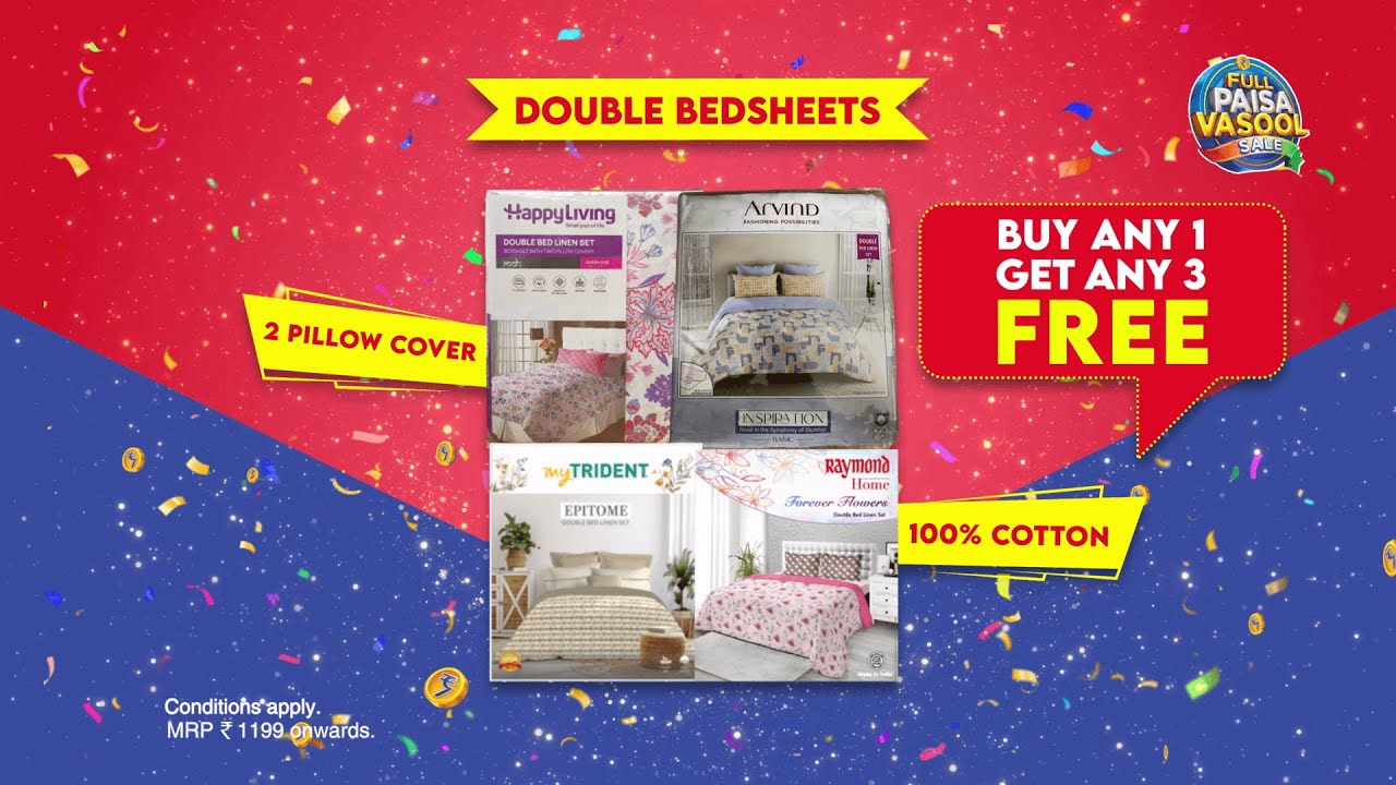 SMART Bazaar I Full Paisa Vasool Sale I 21st January to 26th January 2026 | Hindi | Bedsheet