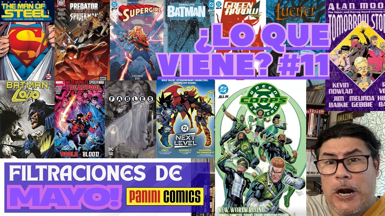 FILTRACIONES MARVEL DC PANINI comics México de MAYO ¿Lo que se viene? #11