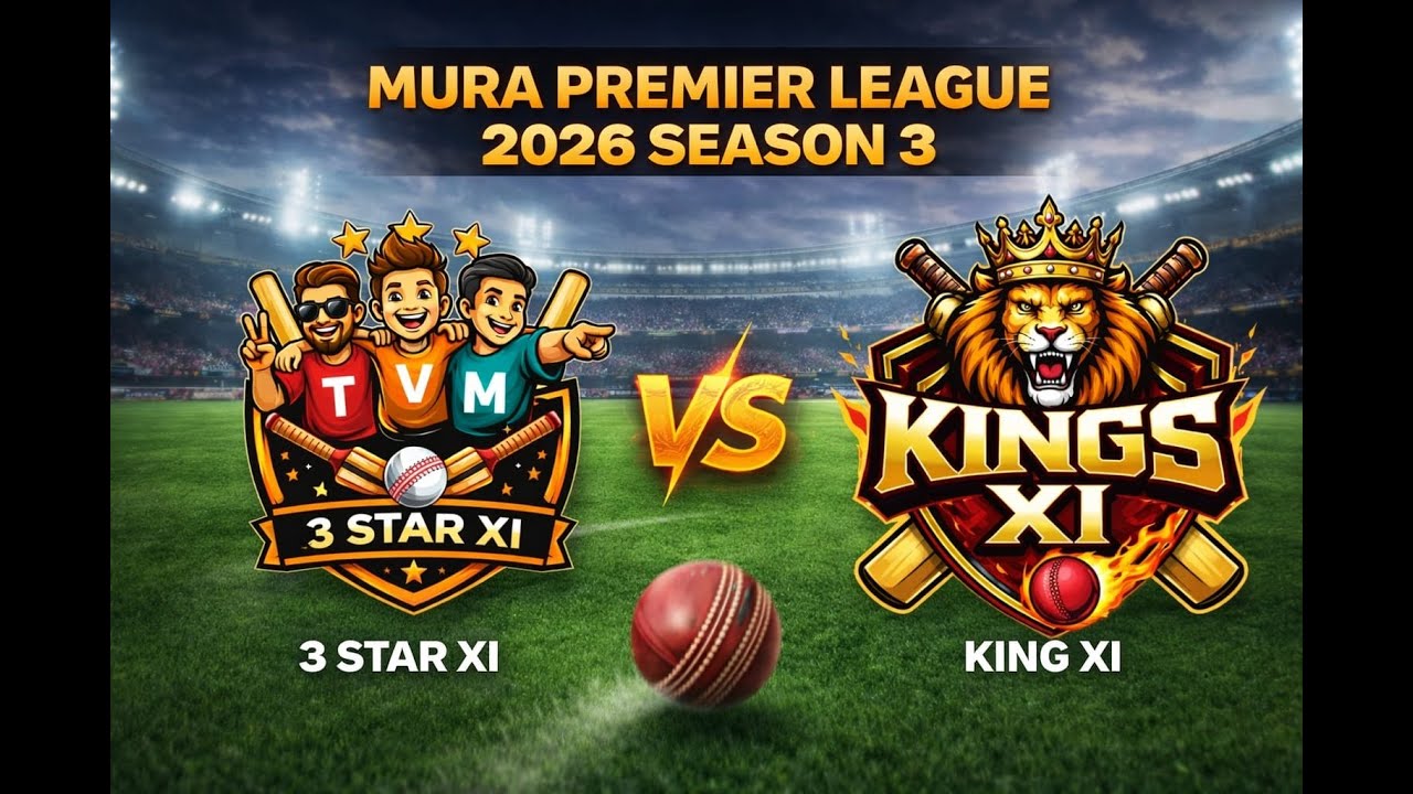 MURA PREMIER LEAGUE(MPL 3.0)|| DARBA,KURUD, DHAMTRI || 2026 || 3 STAR VS KINGS-XI ||