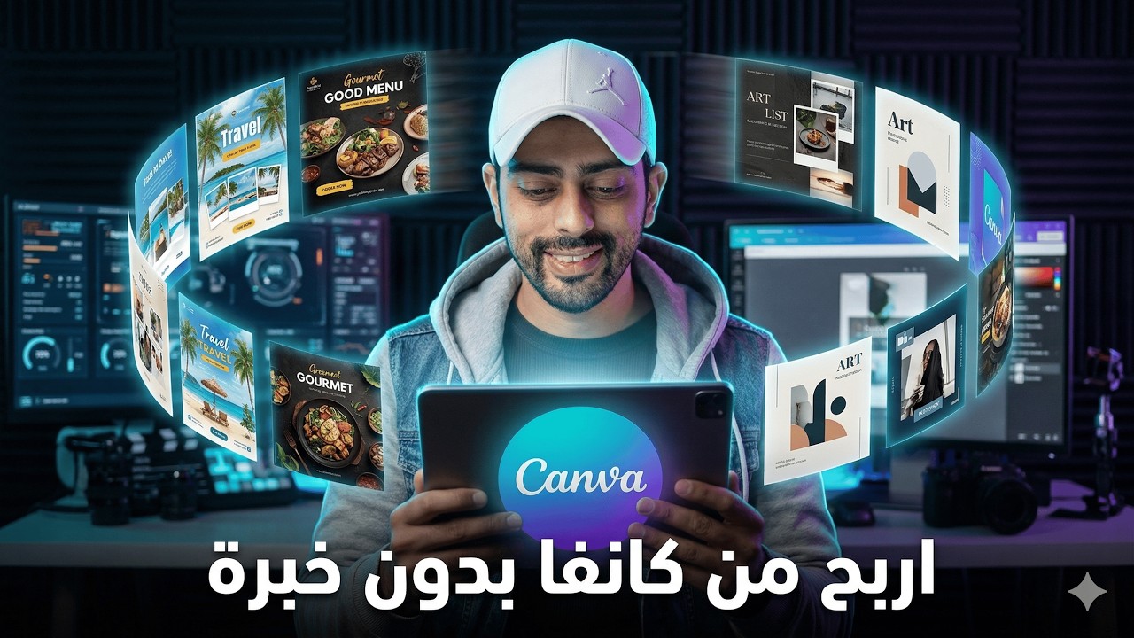 بتصميم جاهز على كانفا بدون خبرة ...حققت أول دخل من البيت!