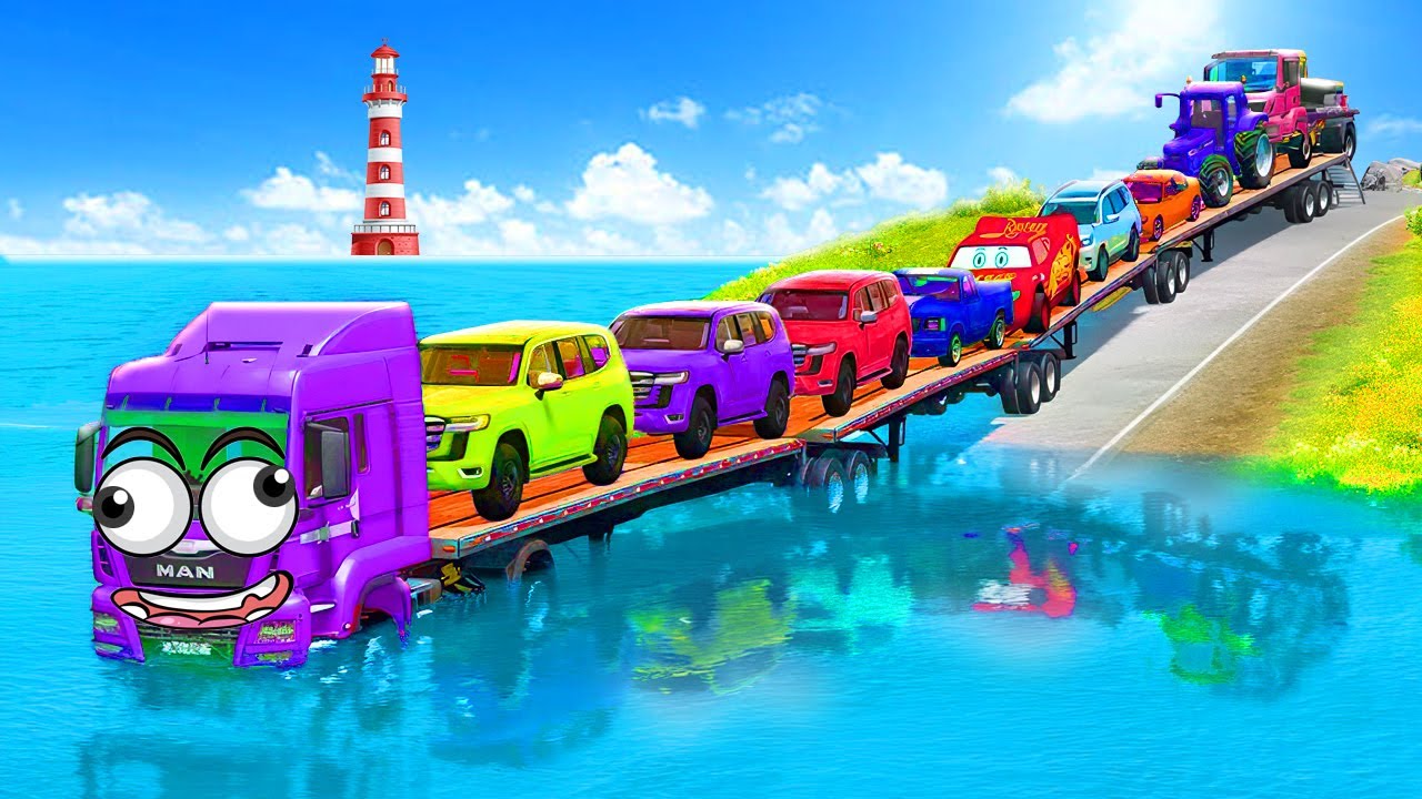 BeamNG Crash Compilation – Crazy Car Crashes & Funny Moments EP.5