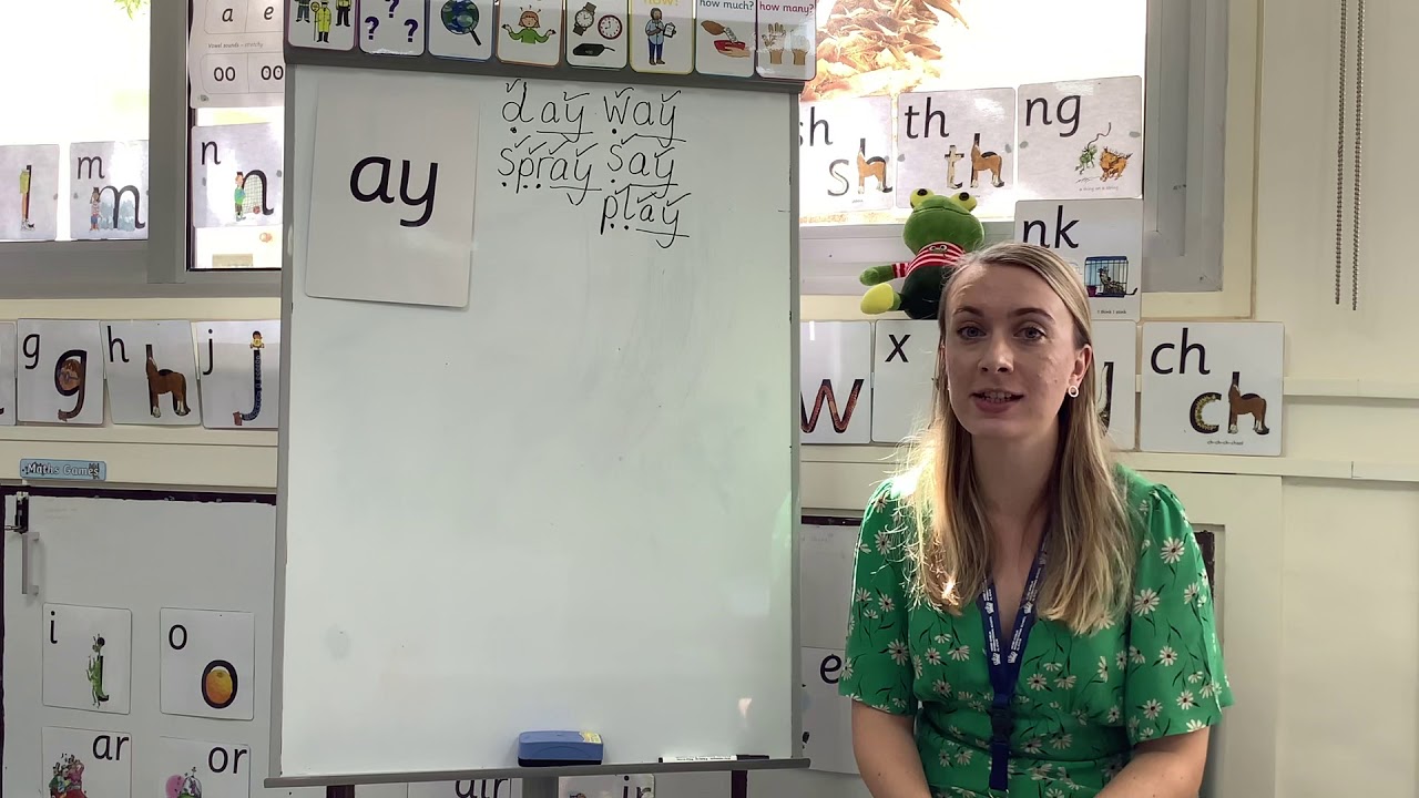 Phonics ‘Set 2 ‘ay’ hold a sentence