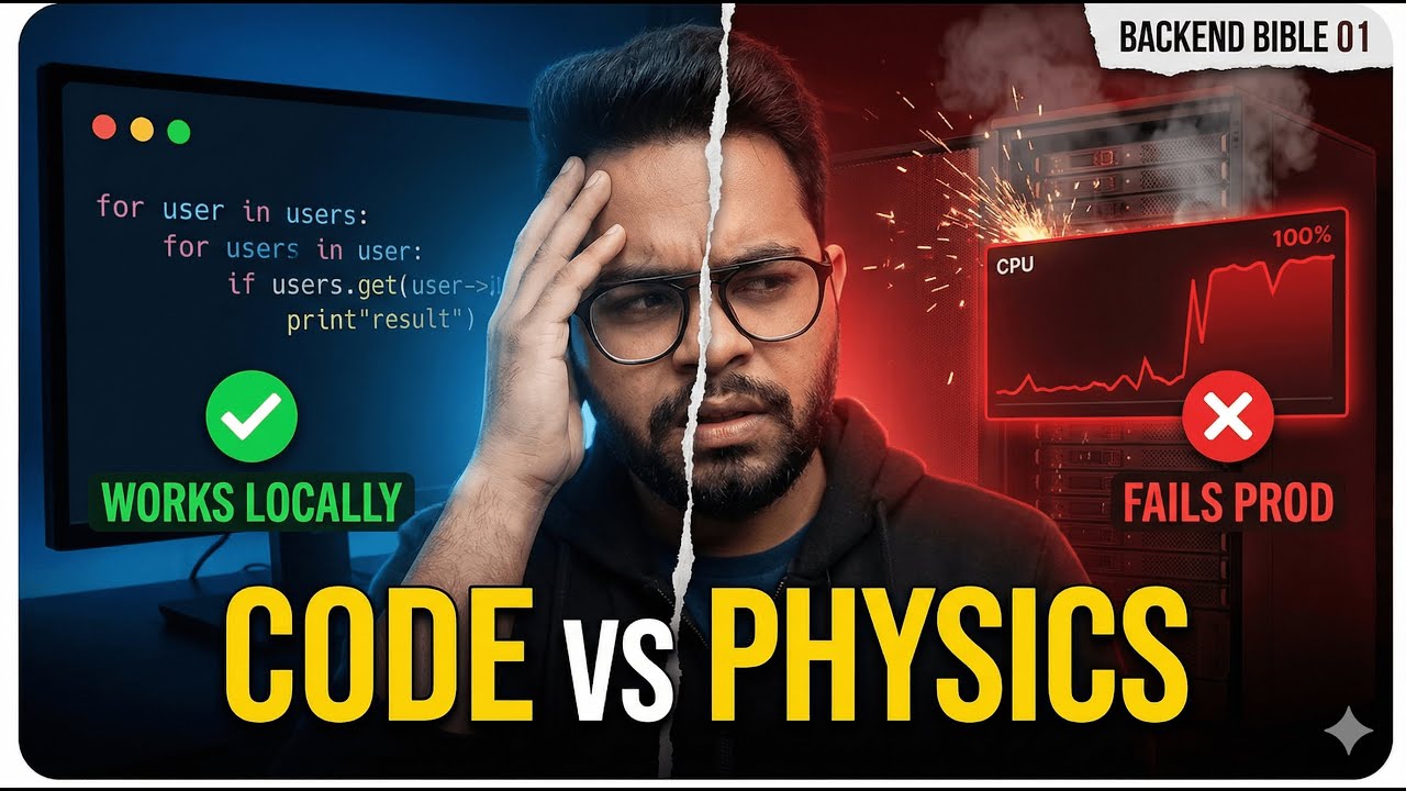 Backend Bible 01: The Big Picture & The Physics of Computing