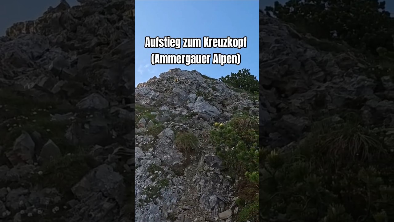 Kreuzkopf | Ammergauer Alpen | Bergtour #bergguru #mountains #hiking #adventure #summit #gipfel