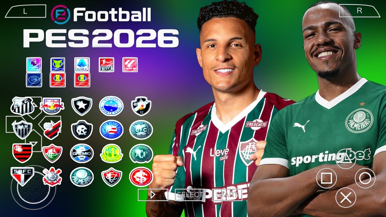 EFOOTBALL PES 2026 ATUALIZADO COM BRASILEIRÃO E EUROPEU DOWNLOAD MEDIAFIRE link direto 