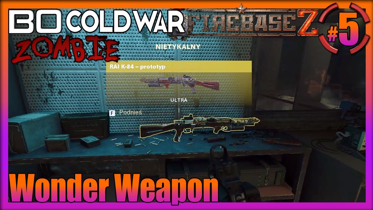 JAK ZBUDOWAĆ RAI K-84 : Call Of Duty Black Ops Cold War Zombie | Baza Z #5