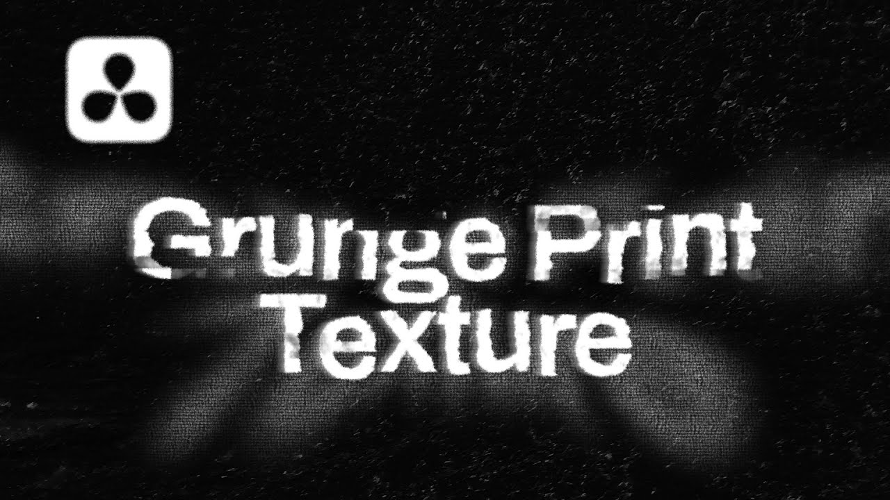 [FREE] How to Create Grunge Print Text in DaVinci Resolve 19+