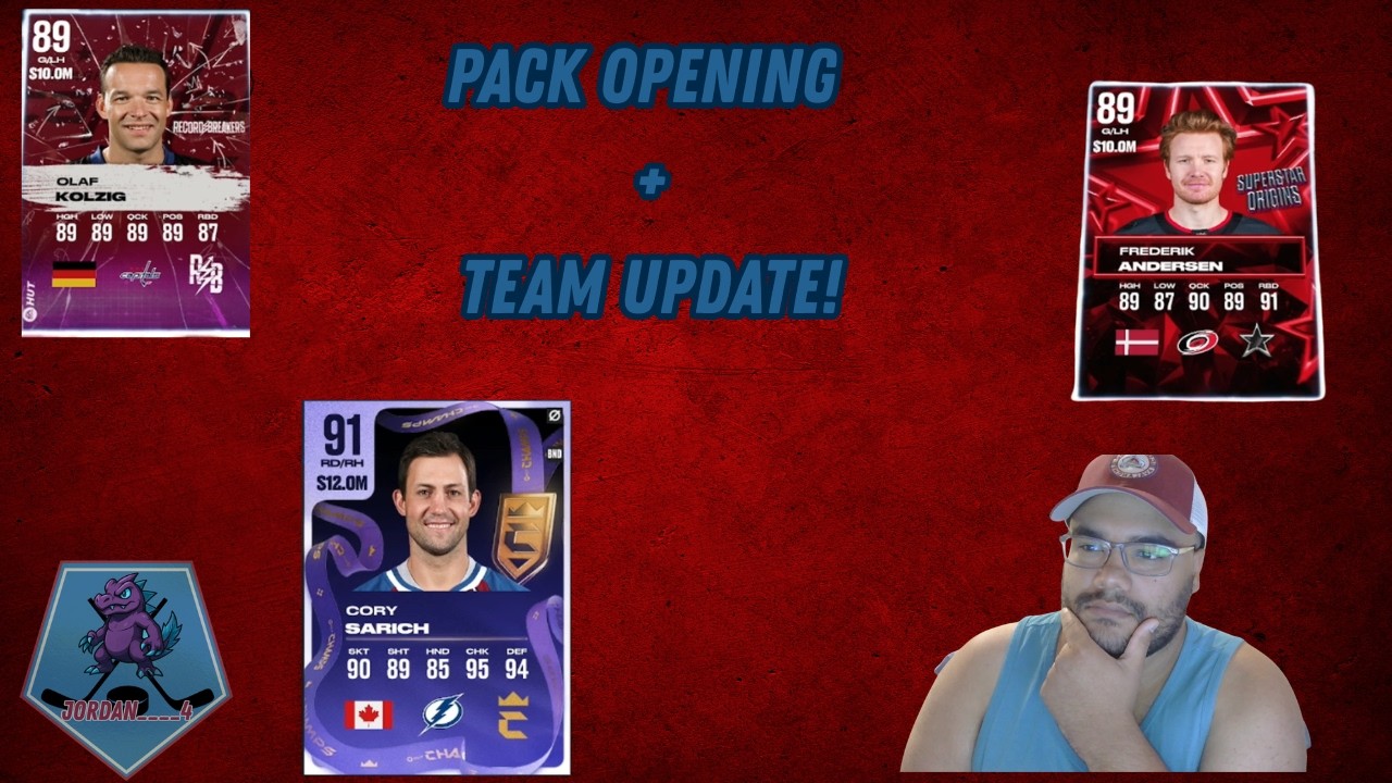 Another Pack Opening + Team Update  NHL 26 HUT