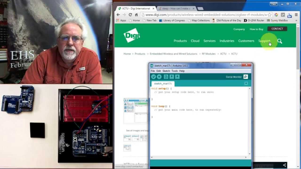 Arduino with Python LESSON 15: Wireless Communication with Xbee Radios