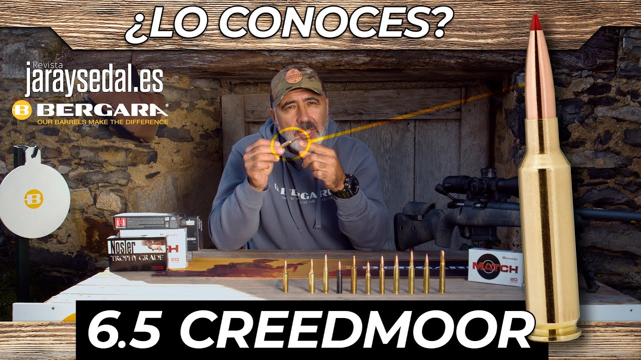 Así es el 6.5 Creedmor, un cartucho excelente para el tiro y la caza