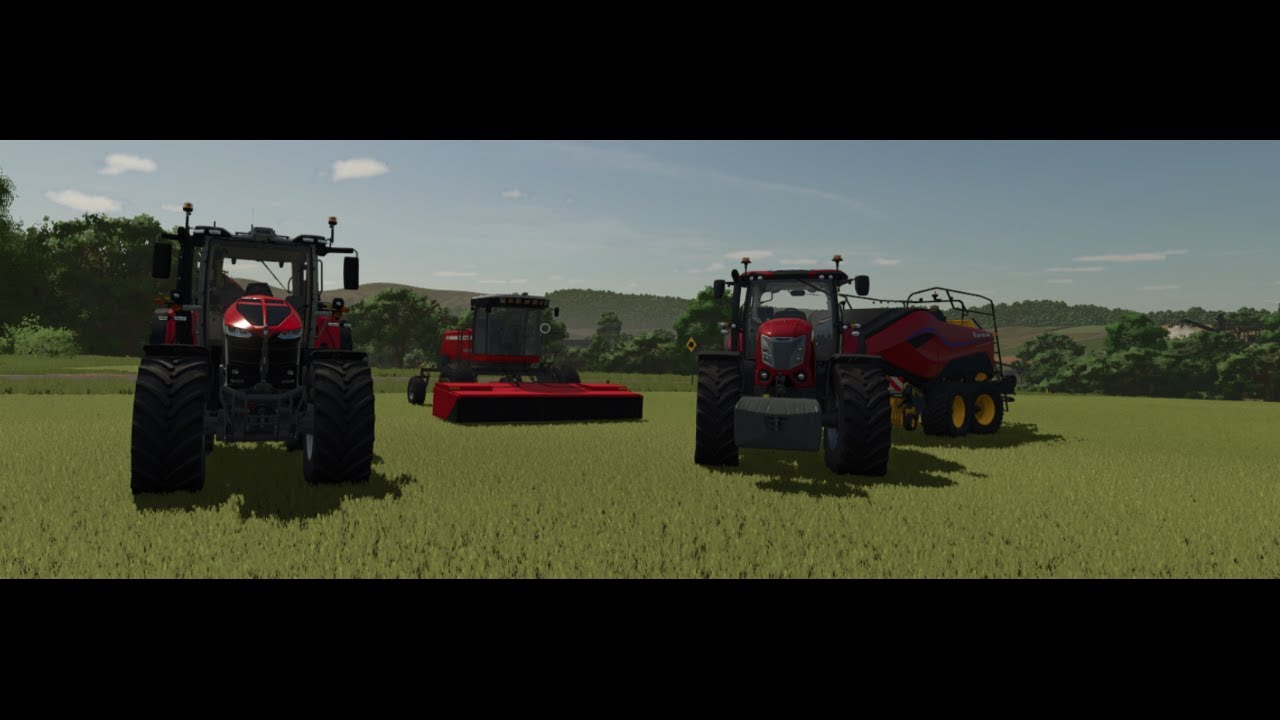 From Grass to Bales: Mow, Rake, Bale!/Riverbend Springs/episode 2