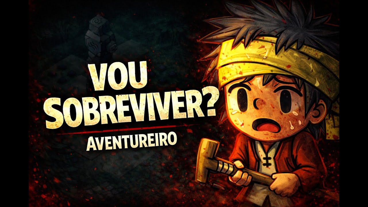 Tentando Sobreviver em The Wild Darkness | Aventureiro | Gameplay Sem Comentários