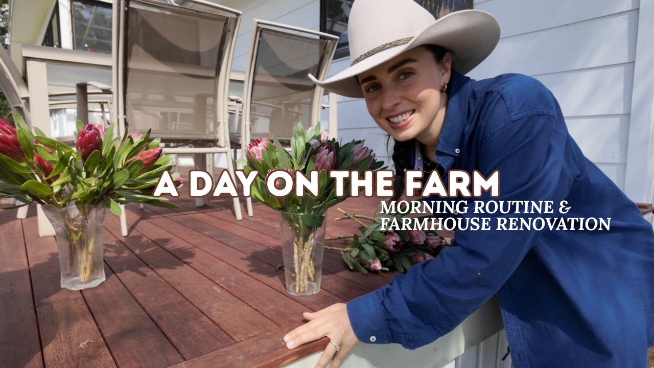 A Day at Home on the Farm | Morning Routine & Farmhouse Renovation Update