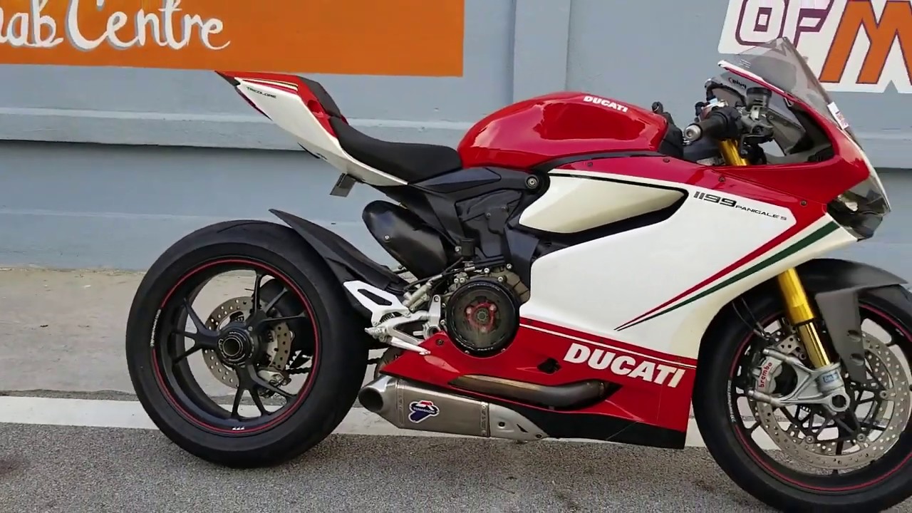 2012 Ducati Panigale 1199 S Tricolore Sound