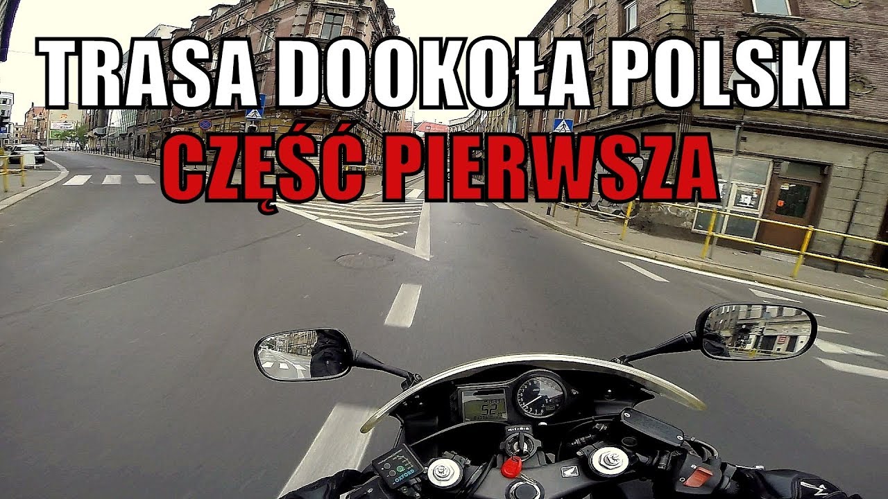 Motocyklem Dookoła Polski 2017 cz.1 - Adam MotoVlog