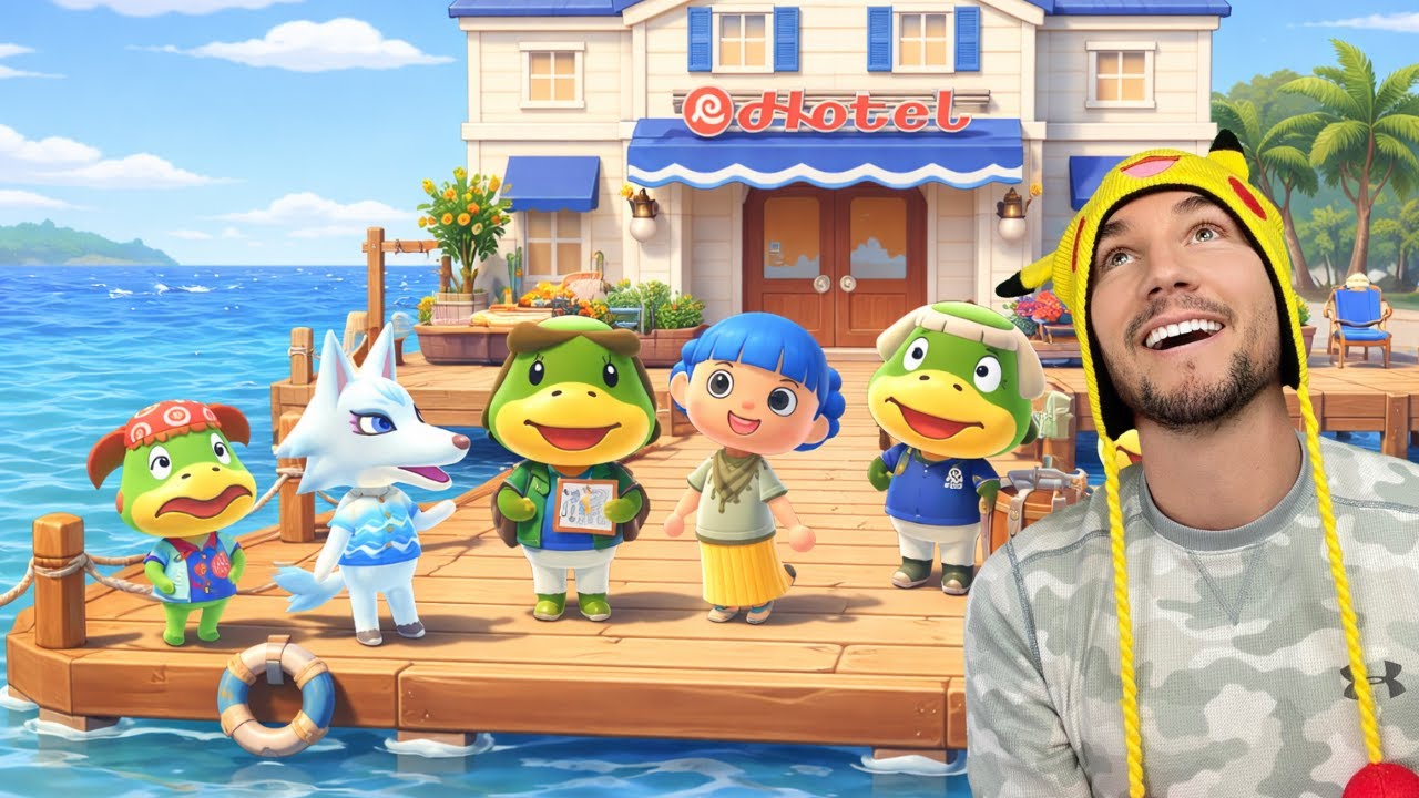Animal Crossing: New Horizons 3.0 (Switch 2) — Ivory Isle Theme Park Tour + Hotel & Slumber Islands