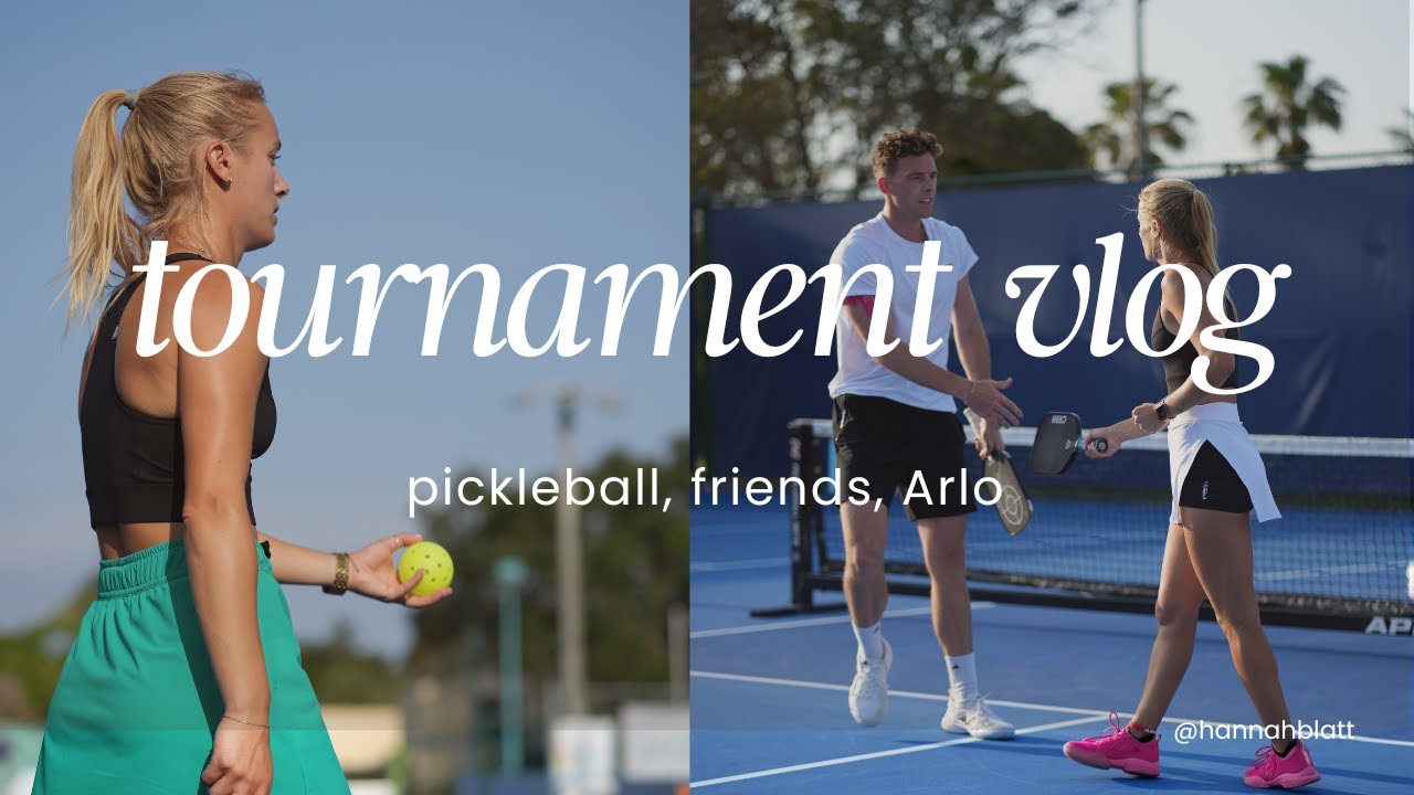 Tournament vlog: Delray APP, competition, pickleball