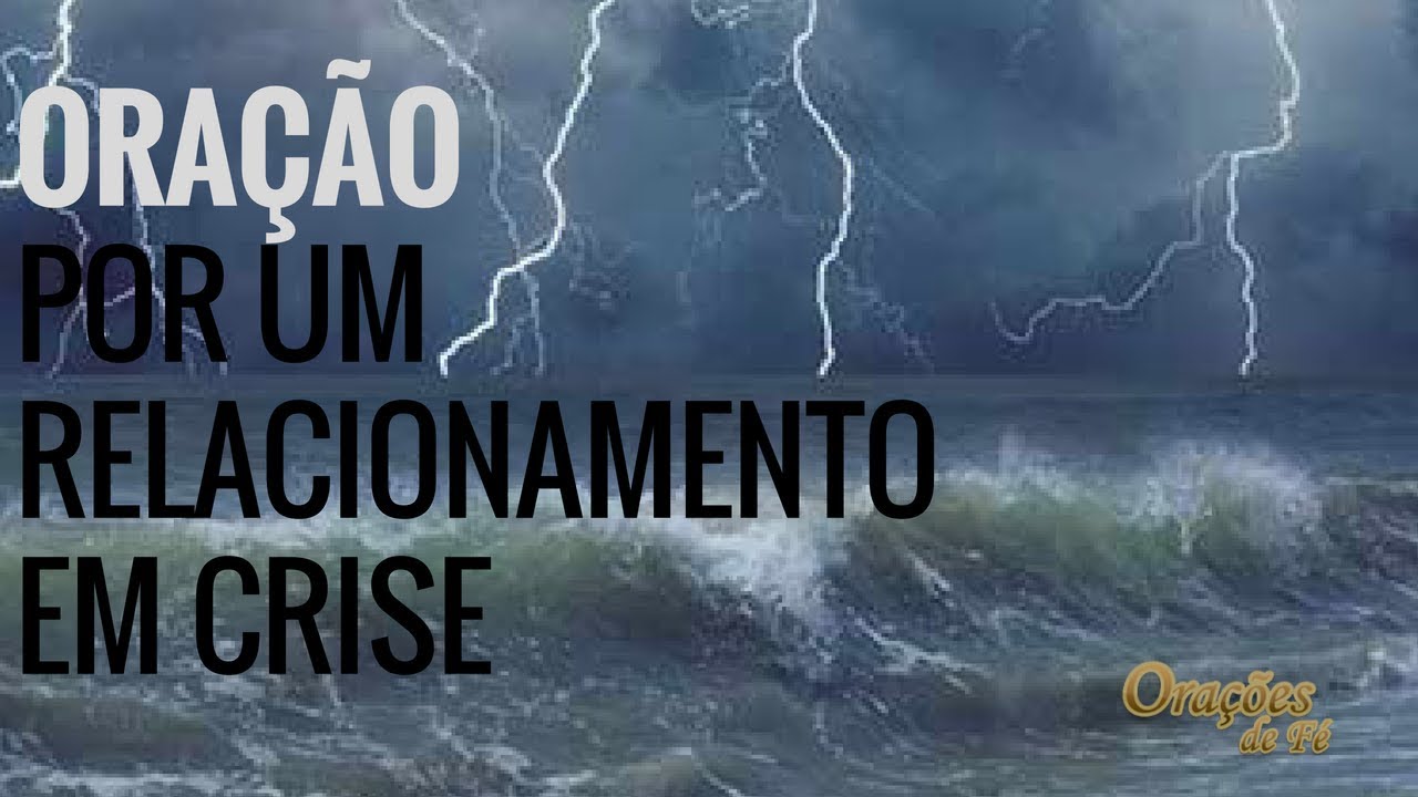 Orando por um relacionamento em crise