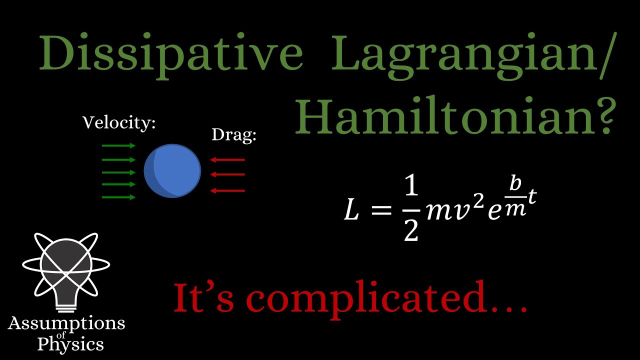 No dissipative Lagrangians (or Hamiltonians)