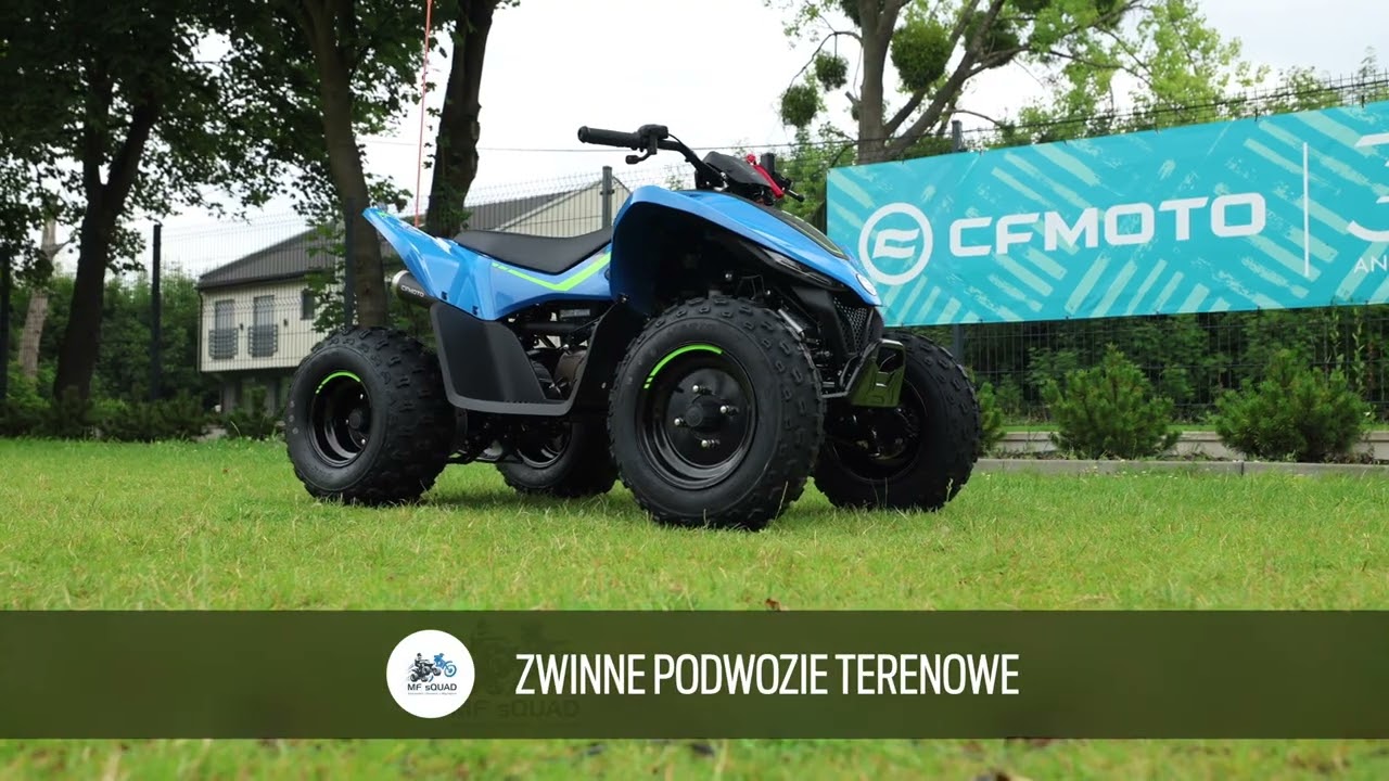 🔊 CFMOTO CFORCE 110 - Mały quad, wielkie możliwości! 🚙
