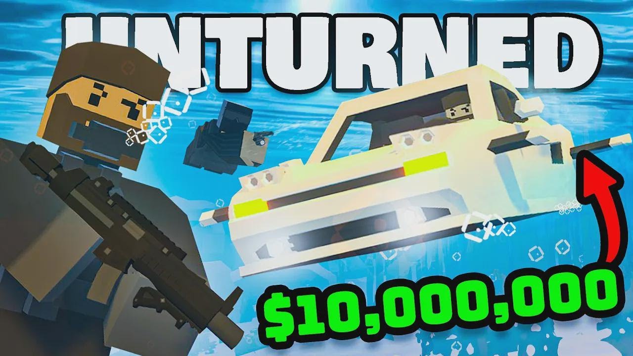 ROUBEI UM CARRO ESPIÃO DE 10 MILHÕES DE DÓLARES! (Unturned Life RP #74)