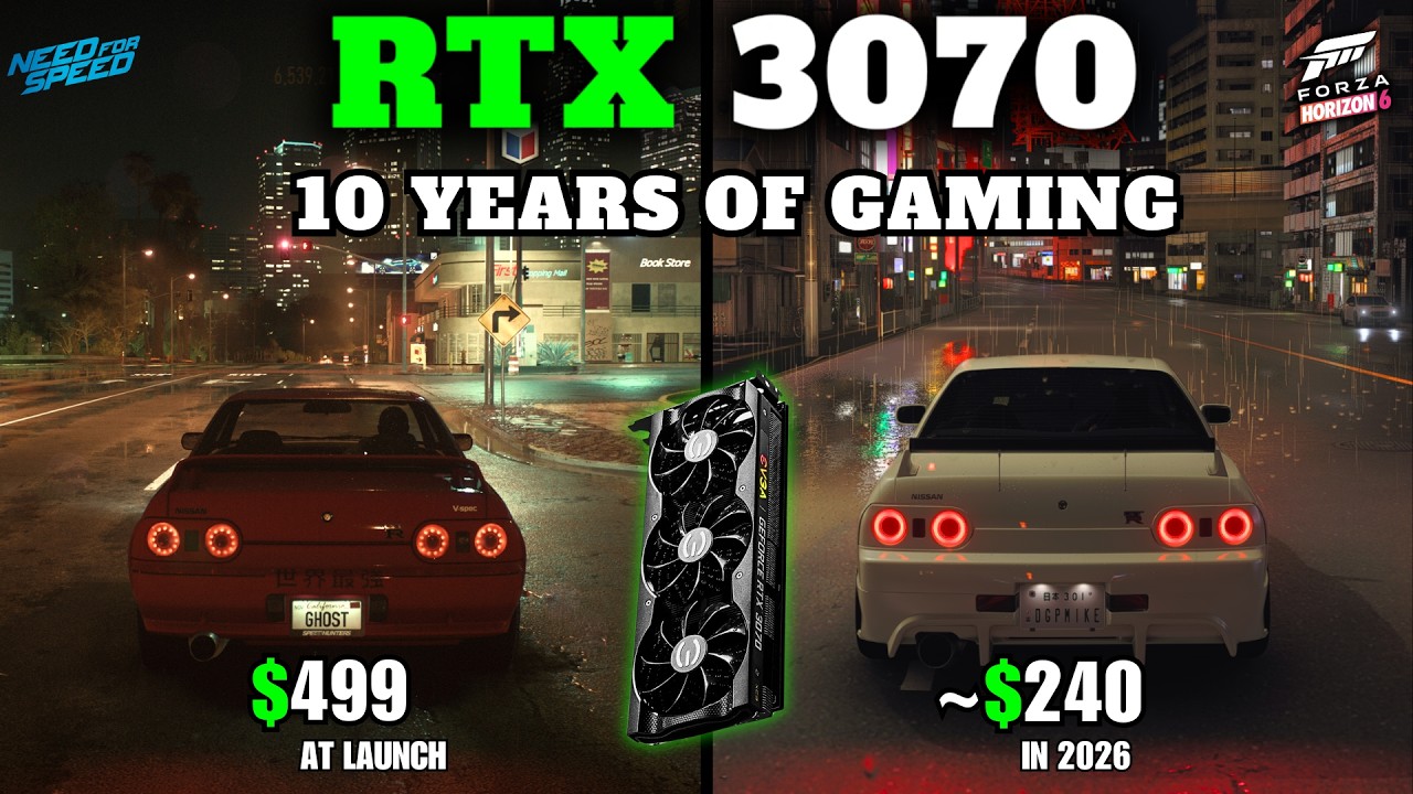 RTX 3070 in 2026 | 10 Years of Benchmarks | 44 Games Tested