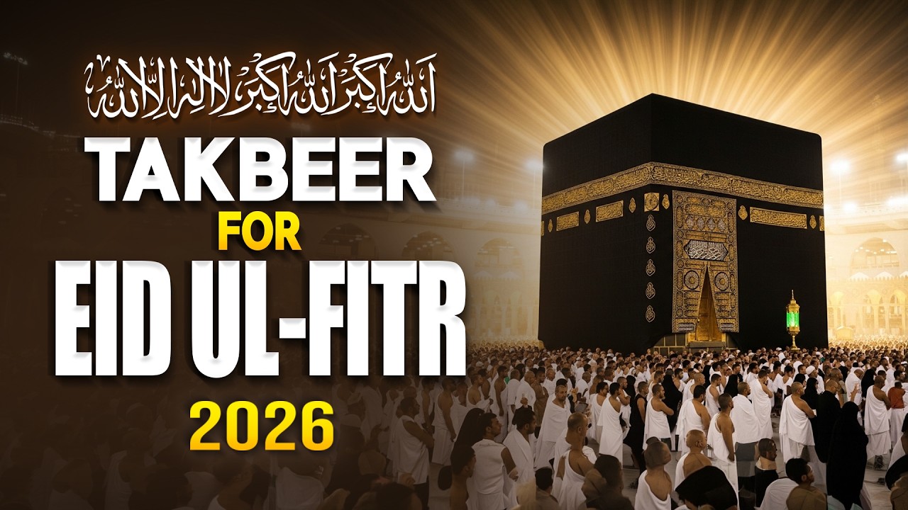 Viral Eid Takbeerat 2026 -EID UL-FITR | The most beautiful voices celebrating Eid | #takbeertvuk