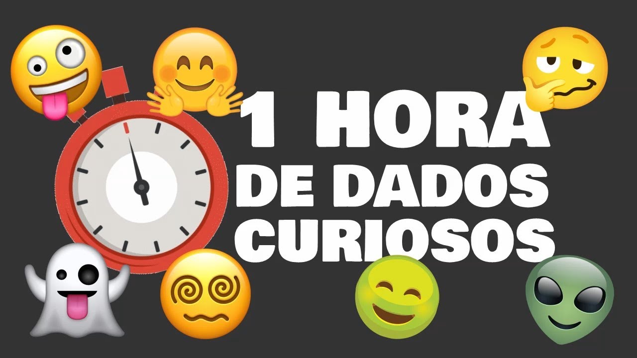1 HORA DE DADOS CURIOSOS! ESPECIAL (Fatos Insanos)