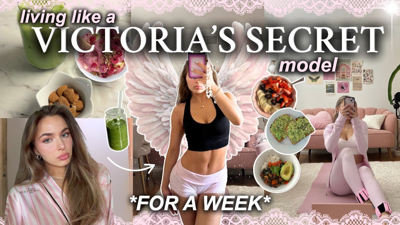 Я ПОПРОБОВАЛА МОДЕЛЬНУЮ ДИЕТУ И ТРЕНИРОВКИ VICTORIA'S SECRET 🪽 7-дневный челлендж