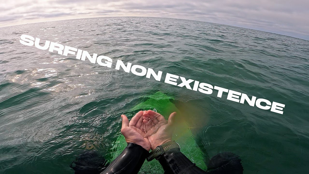 SURFING THE NON EXISTENT (RAW POV AND VLOG)