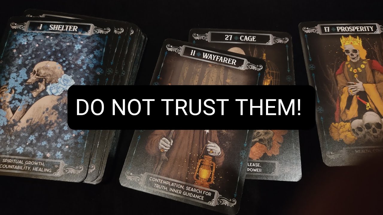 Do not trust them!!! ❤‍🔥💔#tarot 