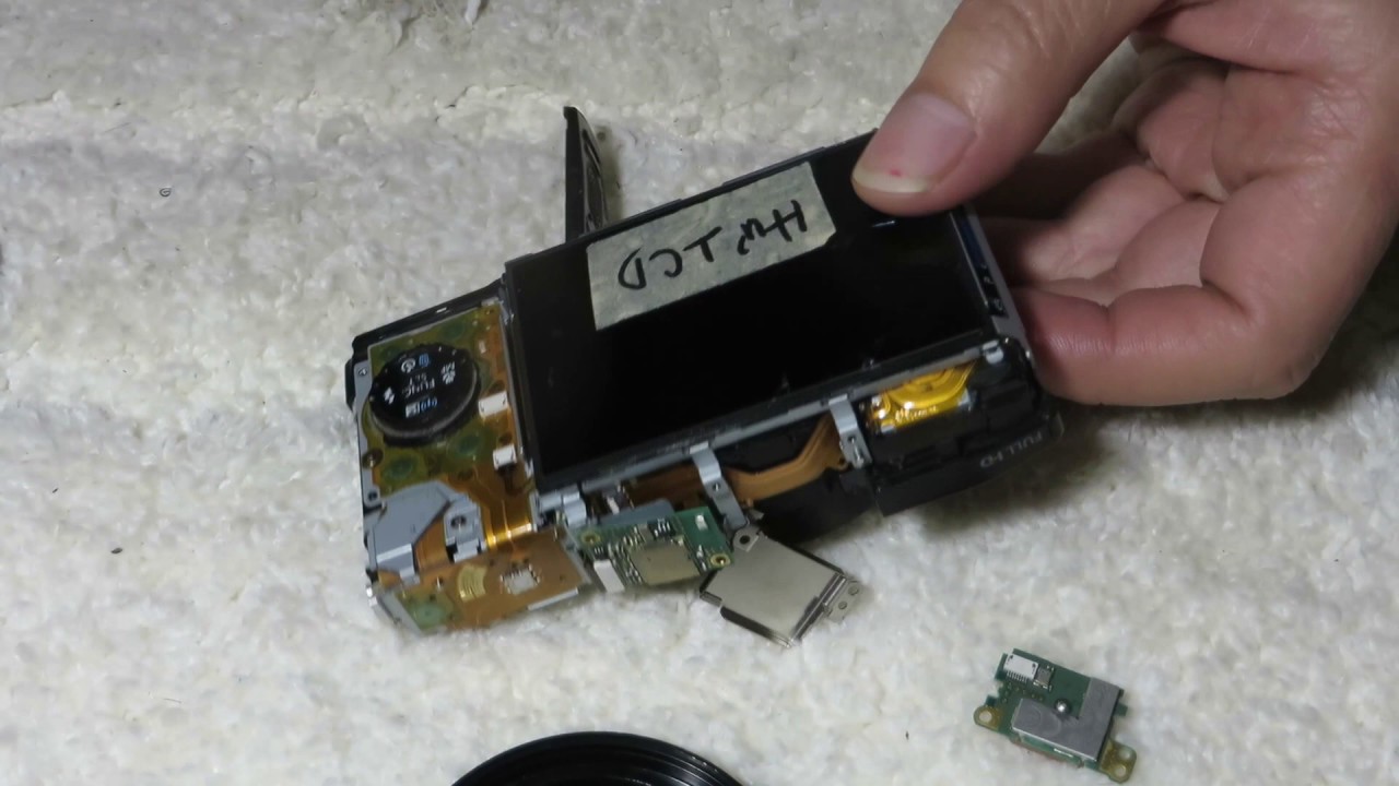 Canon powershot SX 280 teardown part 01