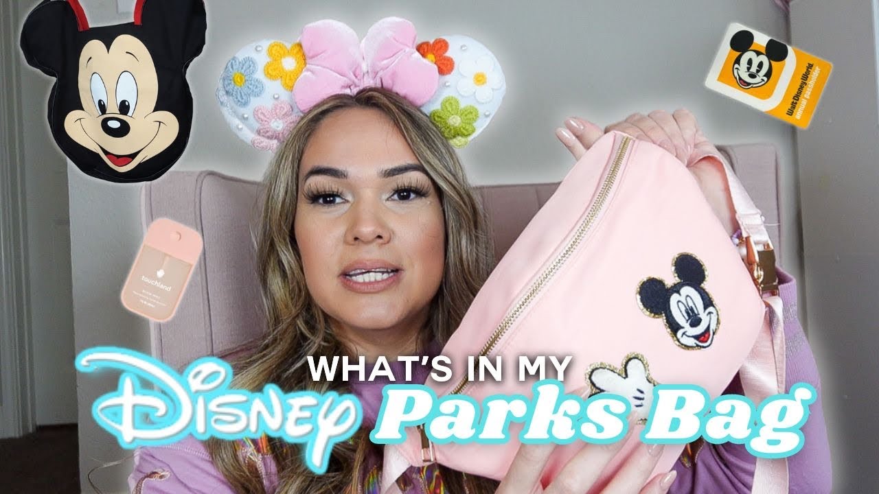 What's in my DISNEY PARKS BAG (Disney Essentials) 2024