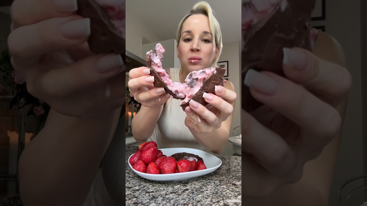 Prosty przepis na deser z truskawek 🍓 Znacie?