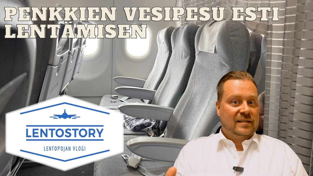 Lentostory: Penkkien vesipesu esti lentämisen